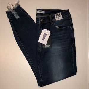 Kensie Jeans skinny ankle crop